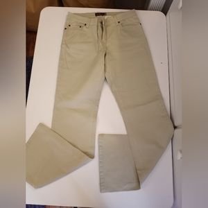 Jordache boot cut size 11-12 long tan